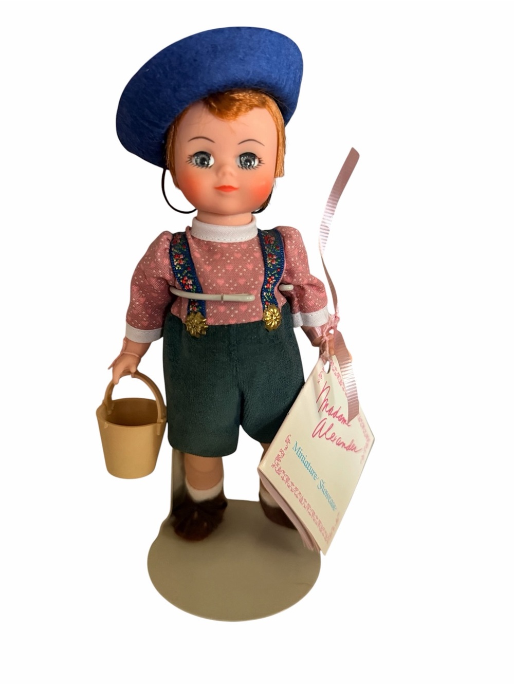 Vintage Madame Alexander Storybook Doll “Jack” of Jack & Jill w/Stand